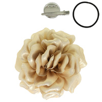 2 IN 1 ROSE BLOOM HAIR CLIP BROOCH PIN